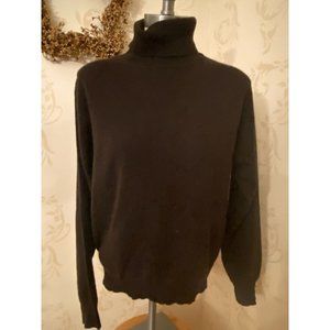 Lord & Taylor 100% Cashmere Brown Sweater Ladies Large